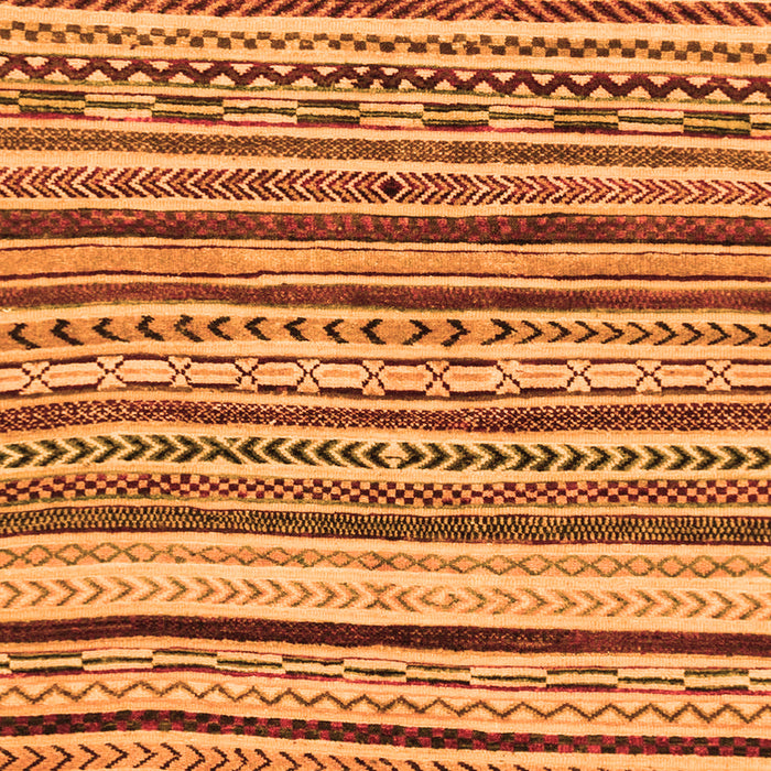 Machine Washable Abstract Orange Modern Area Rugs, wshabs2296org