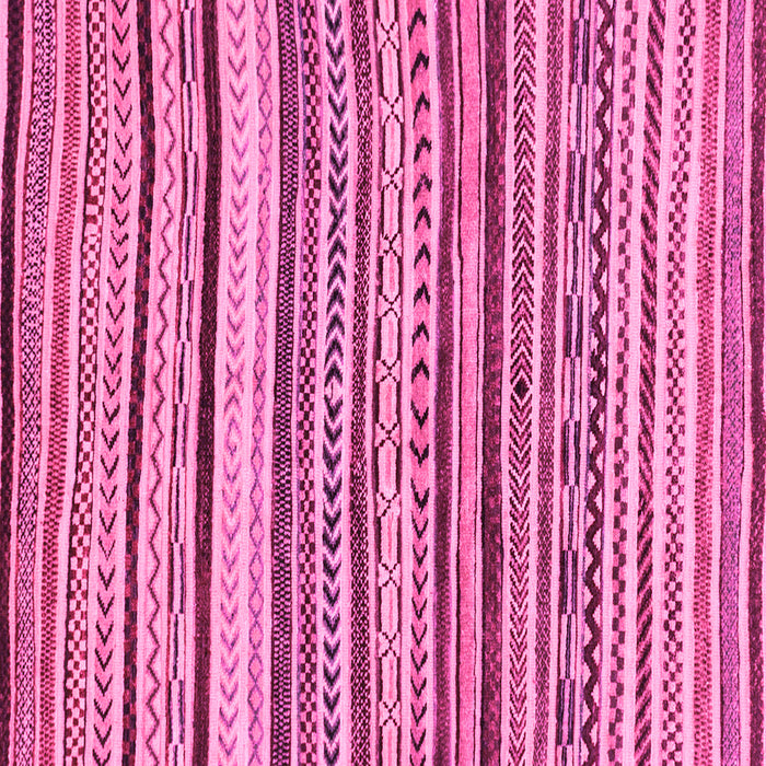 Square Abstract Pink Modern Rug, abs2296pnk