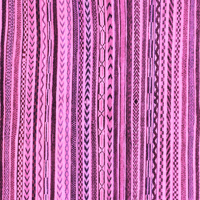 Square Machine Washable Abstract Purple Modern Area Rugs, wshabs2296pur