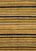 Abstract Brown Modern Rug, abs2297brn