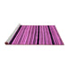 Sideview of Machine Washable Abstract Purple Modern Area Rugs, wshabs2297pur