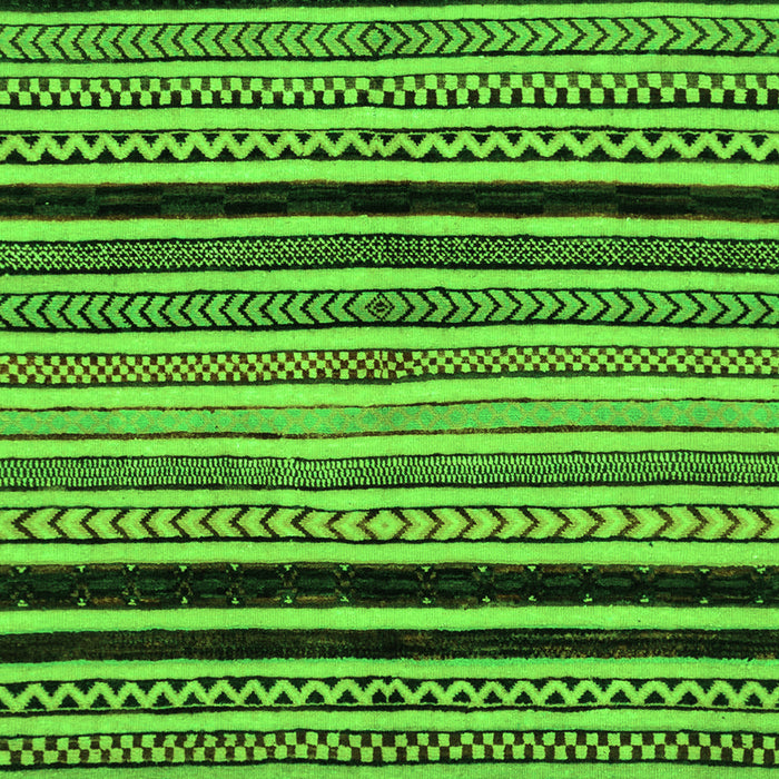 Machine Washable Abstract Green Modern Area Rugs, wshabs2297grn