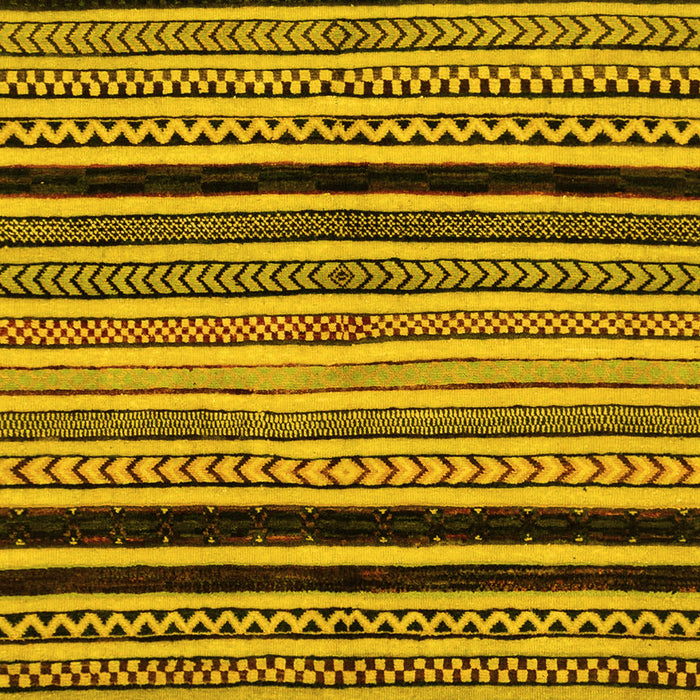 Abstract Yellow Modern Rug, abs2297yw