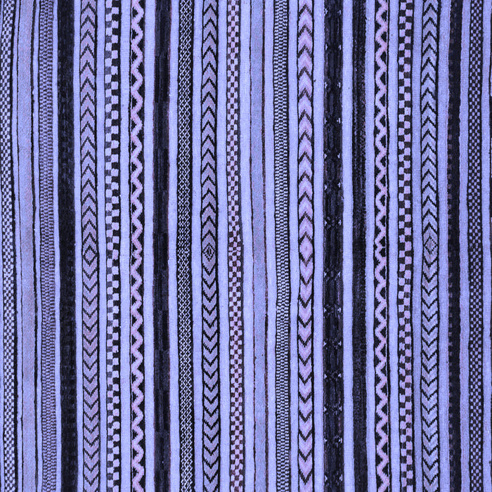 Square Machine Washable Abstract Blue Modern Rug, wshabs2297blu