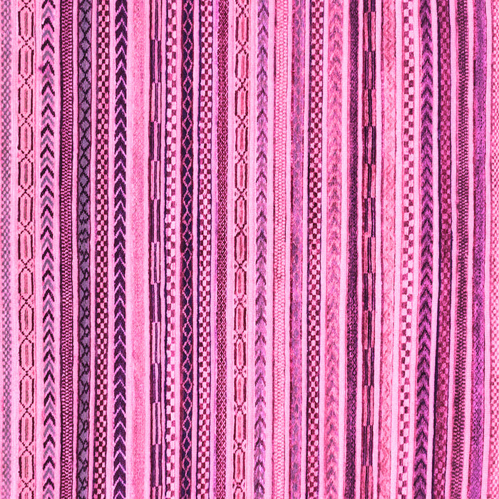 Square Machine Washable Abstract Pink Modern Rug, wshabs2298pnk