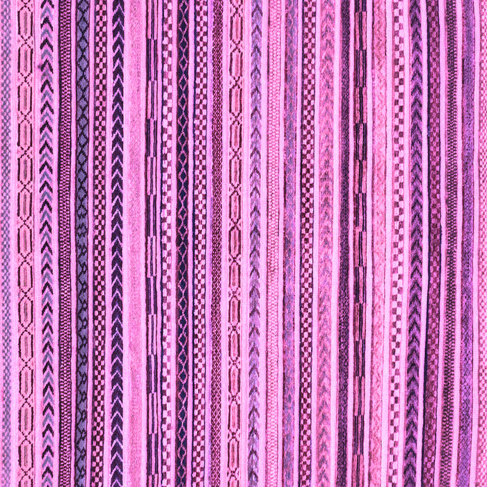 Square Machine Washable Abstract Purple Modern Area Rugs, wshabs2298pur