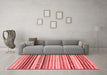 Modern Red Washable Rugs