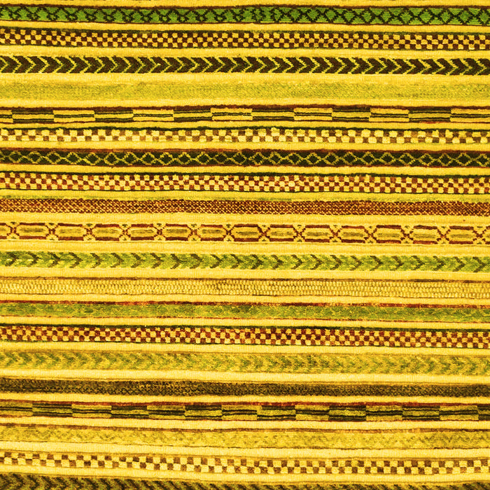 Abstract Yellow Modern Rug, abs2298yw