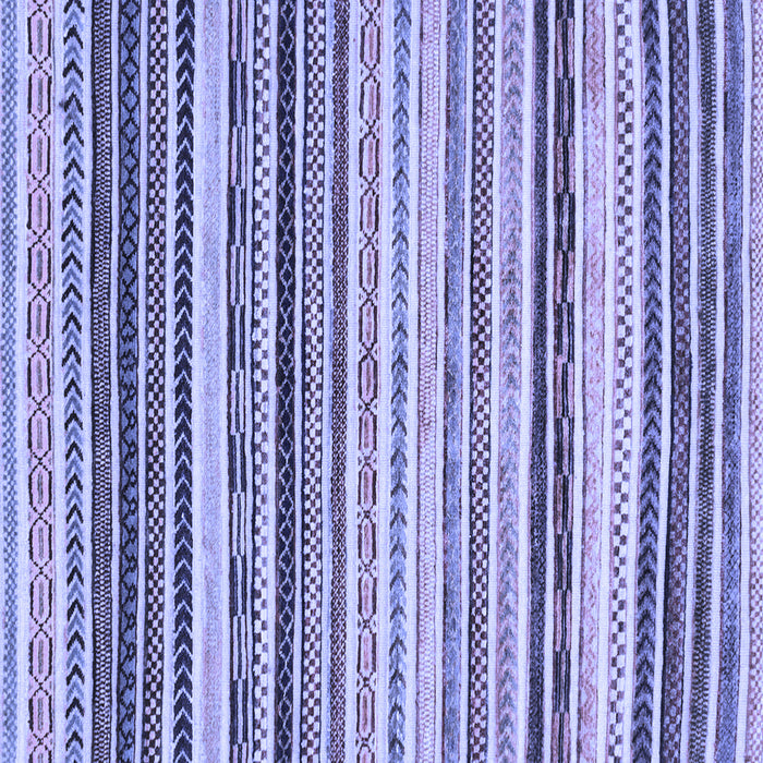 Square Abstract Blue Modern Rug, abs2298blu