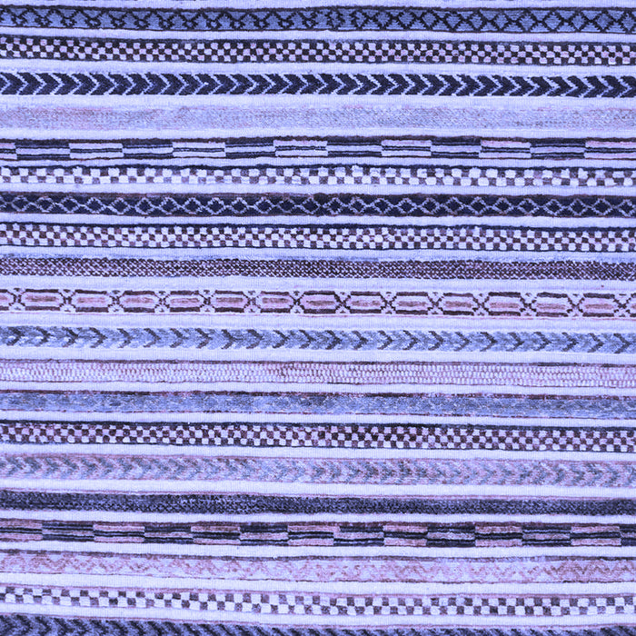 Abstract Blue Modern Rug, abs2298blu