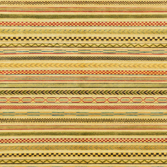 Square Machine Washable Abstract Sedona Brown Rug, wshabs2299