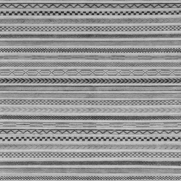 Square Machine Washable Abstract Gray Modern Rug, wshabs2299gry