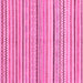 Square Abstract Pink Modern Rug, abs2299pnk