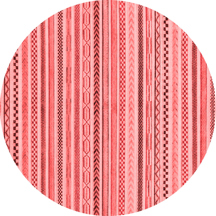 Abstract Red Modern Rug, abs2299red