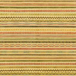 Square Abstract Sedona Brown Modern Rug, abs2299