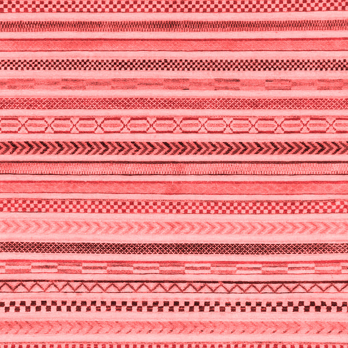 Machine Washable Abstract Red Modern Rug, wshabs2299red