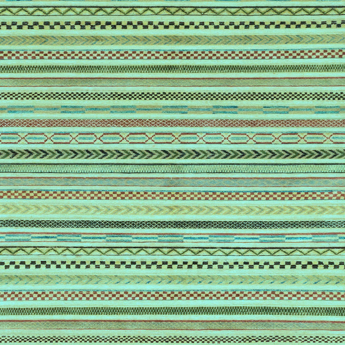 Square Machine Washable Abstract Light Blue Modern Rug, wshabs2299lblu