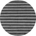 Round Abstract Gray Modern Rug, abs229gry