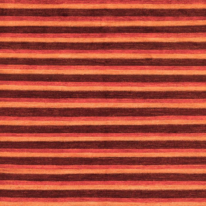 Square Abstract Orange Modern Rug, abs229org