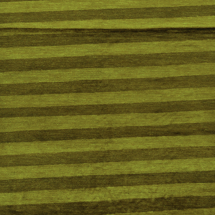 Square Abstract Green Modern Rug, abs22grn