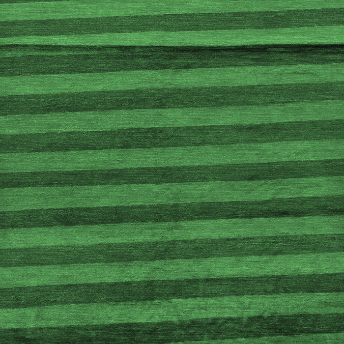 Square Machine Washable Abstract Emerald Green Modern Area Rugs, wshabs22emgrn