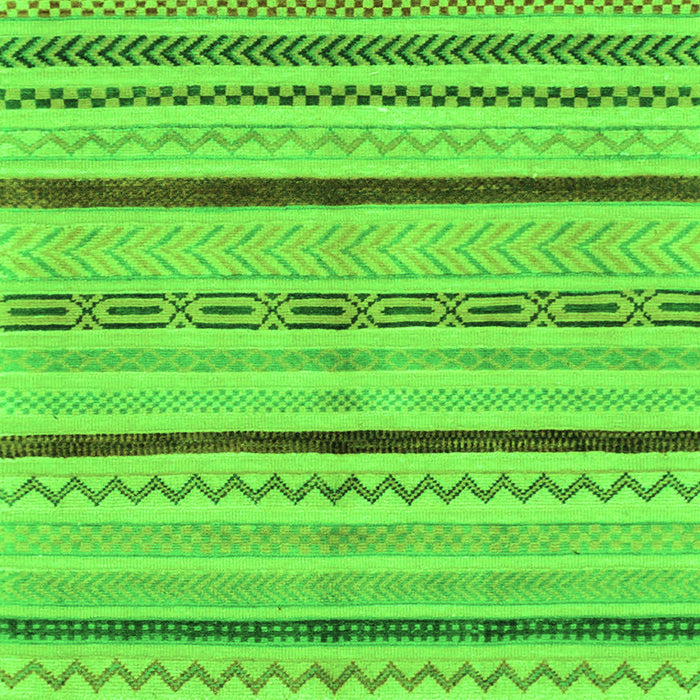 Machine Washable Abstract Green Modern Area Rugs, wshabs2300grn