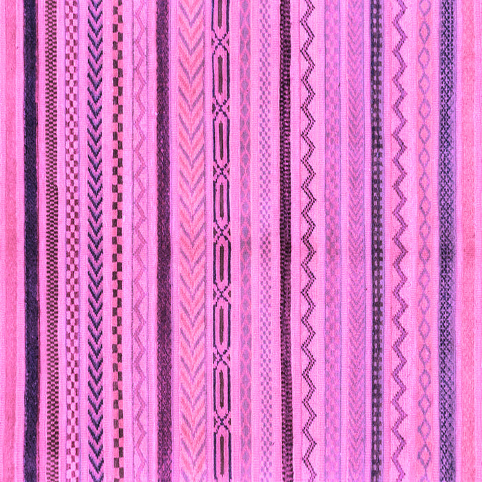 Square Machine Washable Abstract Purple Modern Area Rugs, wshabs2300pur