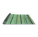 Sideview of Abstract Light Blue Modern Rug, abs2300lblu