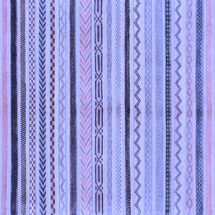 Square Abstract Blue Modern Rug, abs2300blu