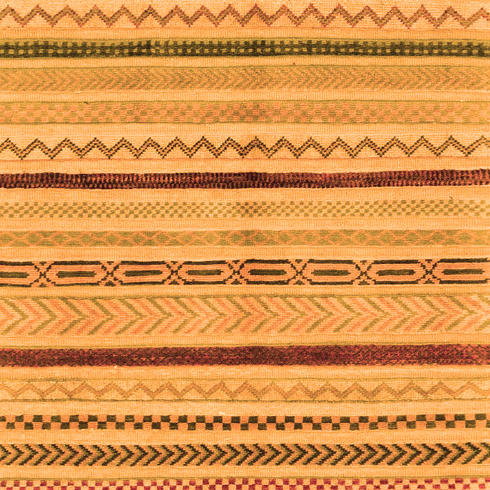 Machine Washable Abstract Orange Modern Area Rugs, wshabs2300org