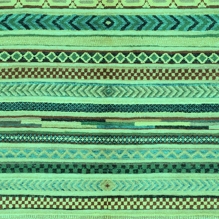 Machine Washable Abstract Turquoise Modern Area Rugs, wshabs2301turq