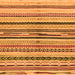 Square Abstract Orange Modern Rug, abs2301org