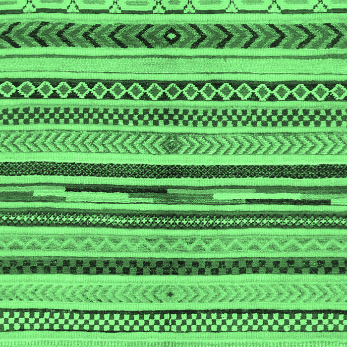 Abstract Emerald Green Modern Rug, abs2301emgrn