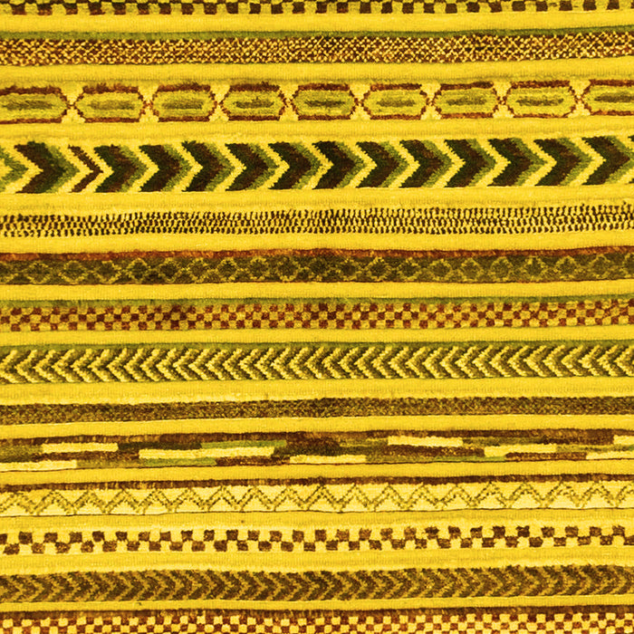 Abstract Yellow Modern Rug, abs2302yw