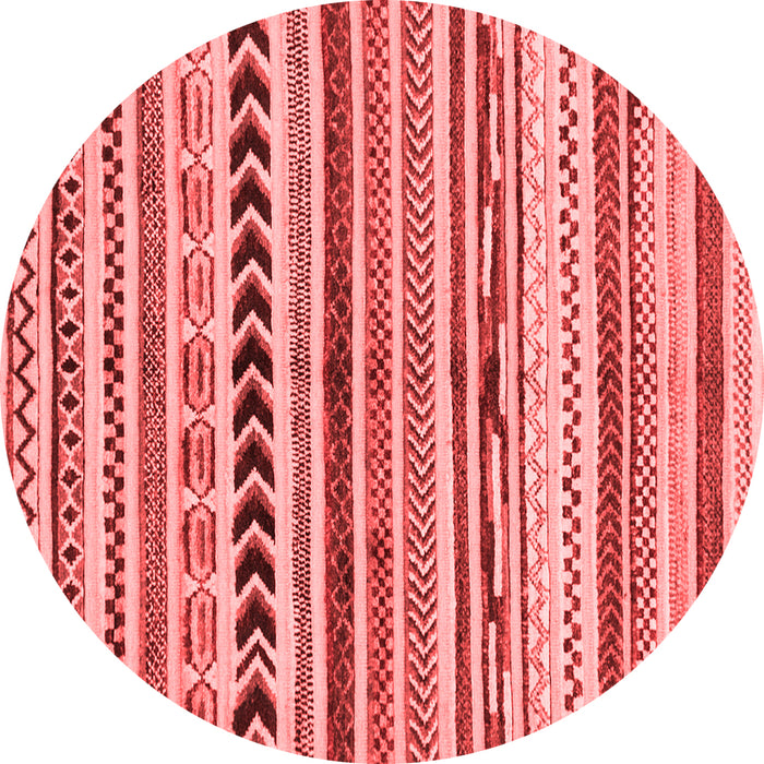 Machine Washable Abstract Red Modern Rug, wshabs2302red