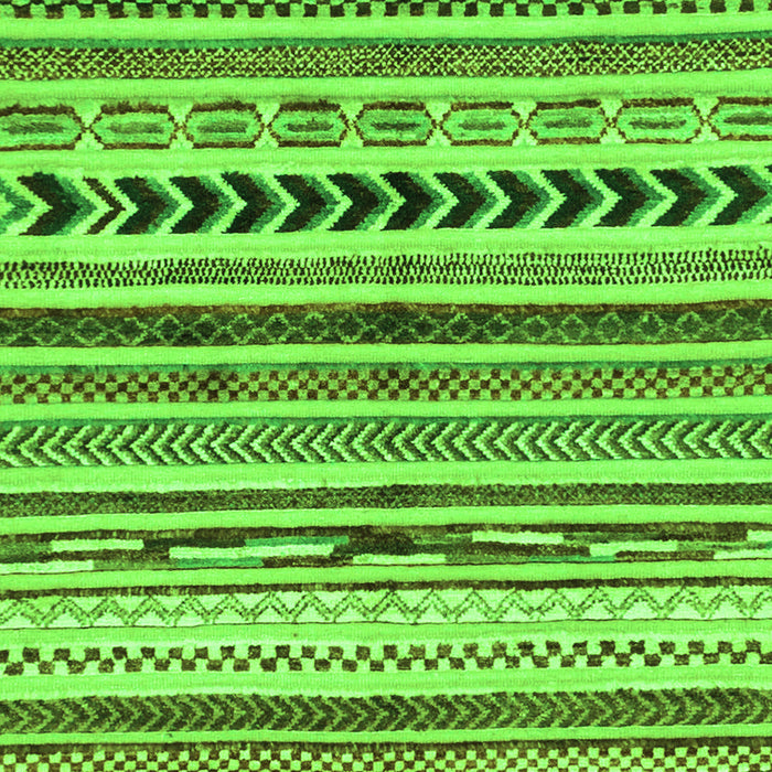 Machine Washable Abstract Green Modern Area Rugs, wshabs2302grn