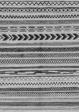 Abstract Gray Modern Rug, abs2302gry