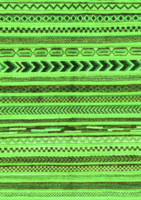 Abstract Green Modern Rug, abs2302grn