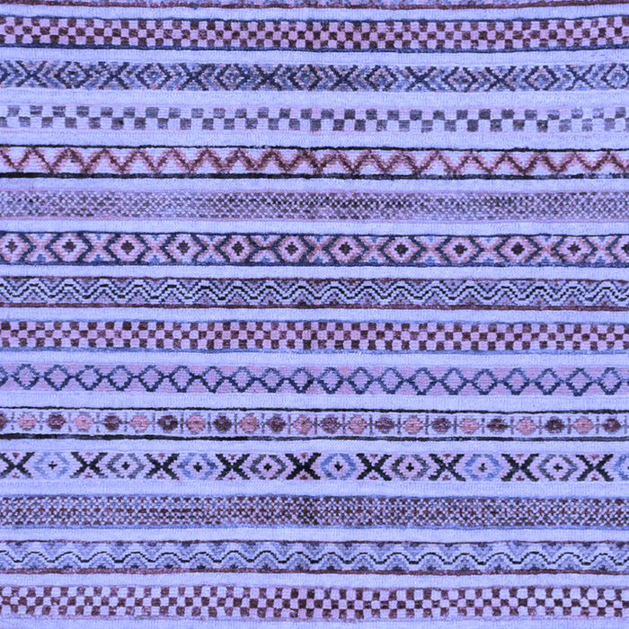 Abstract Blue Modern Rug, abs2303blu