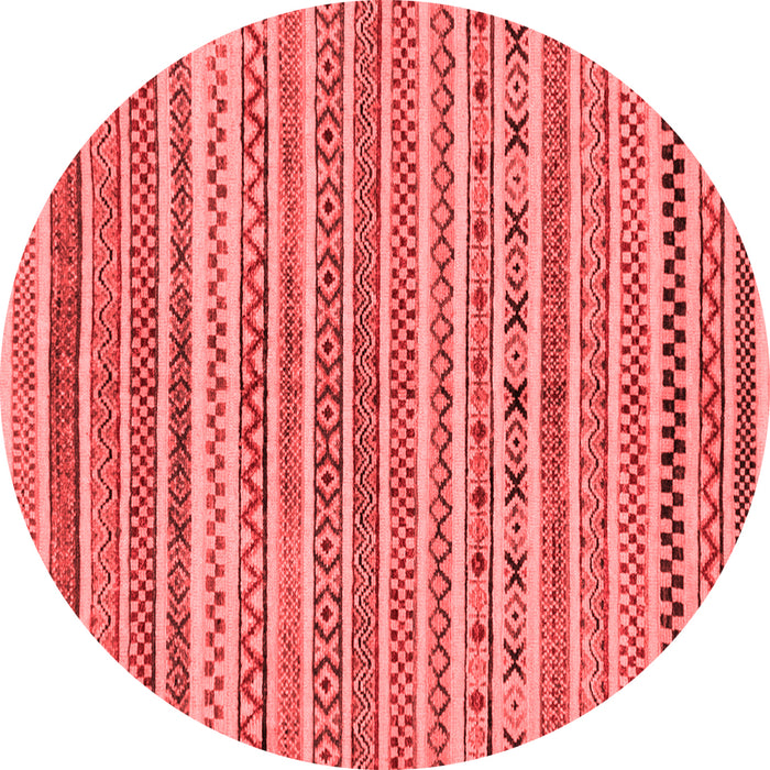 Machine Washable Abstract Red Modern Rug, wshabs2303red