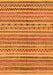 Abstract Orange Modern Rug, abs2303org