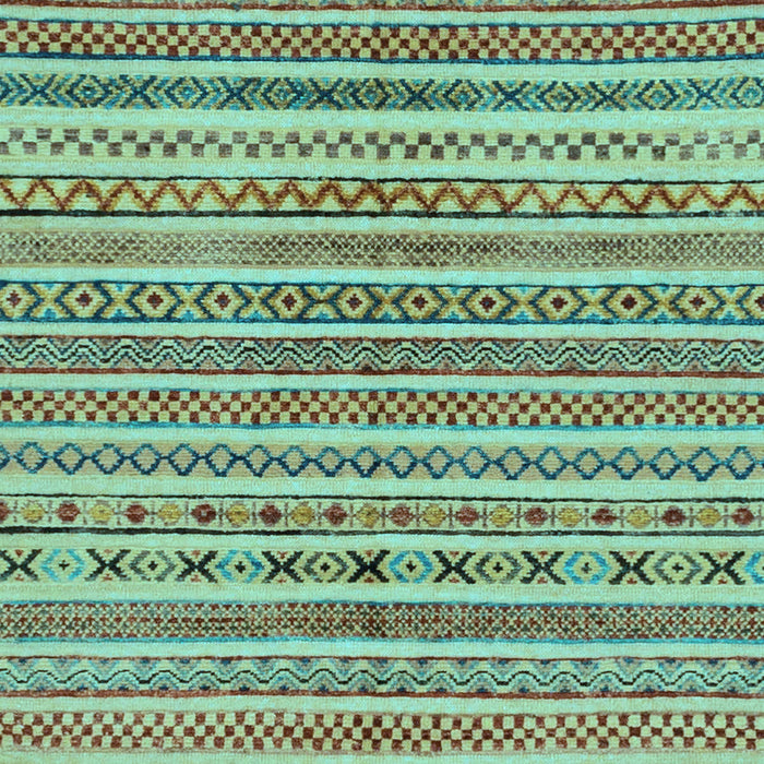 Abstract Light Blue Modern Rug, abs2303lblu