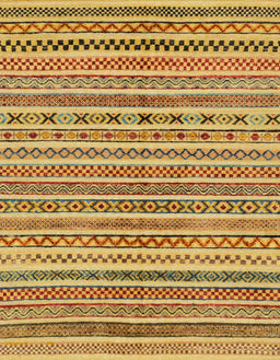 Abstract Red Modern Rug, abs2303