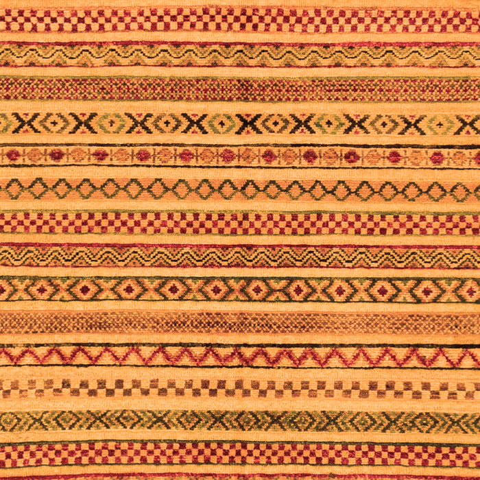 Machine Washable Abstract Orange Modern Area Rugs, wshabs2303org