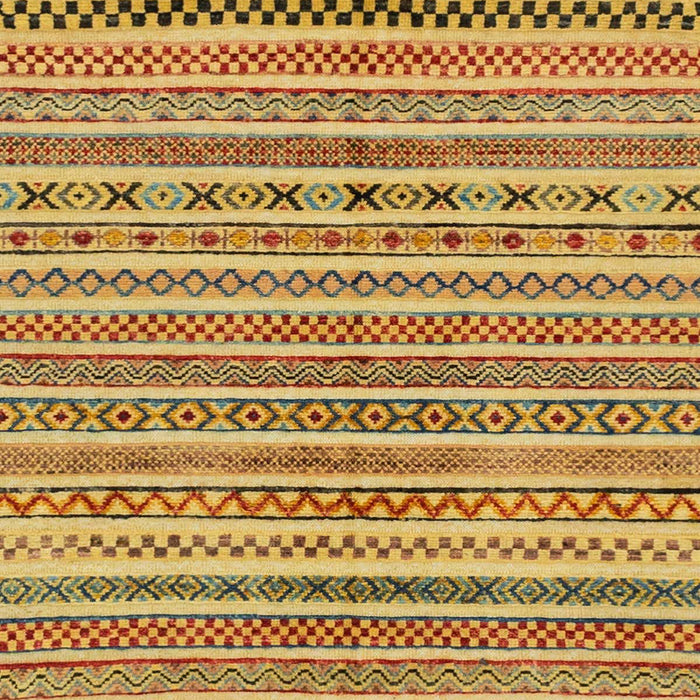 Machine Washable Abstract Red Rug, wshabs2303