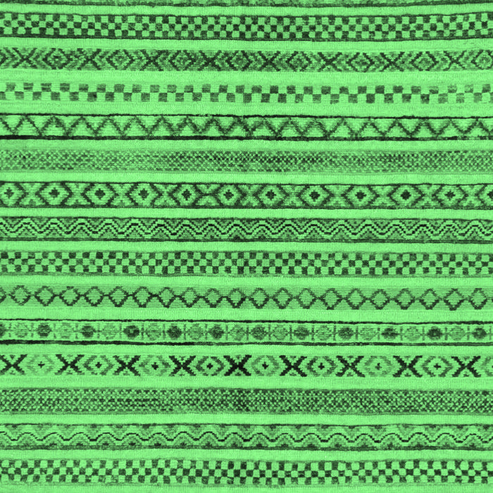 Machine Washable Abstract Emerald Green Modern Area Rugs, wshabs2303emgrn