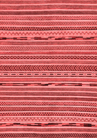 Abstract Red Modern Rug, abs2304red