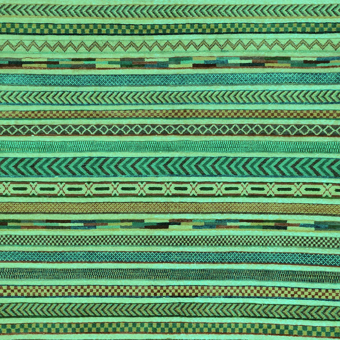 Machine Washable Abstract Turquoise Modern Area Rugs, wshabs2304turq