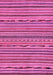 Machine Washable Abstract Pink Modern Rug, wshabs2304pnk