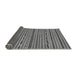 Sideview of Abstract Gray Modern Rug, abs2304gry